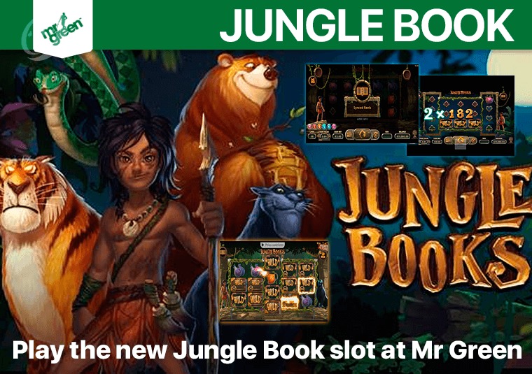 Play the new Jungle Book slot at Mr Green