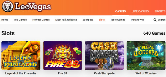 LeoVegas is one of the best slot sites and might have a 20 max bonus bet