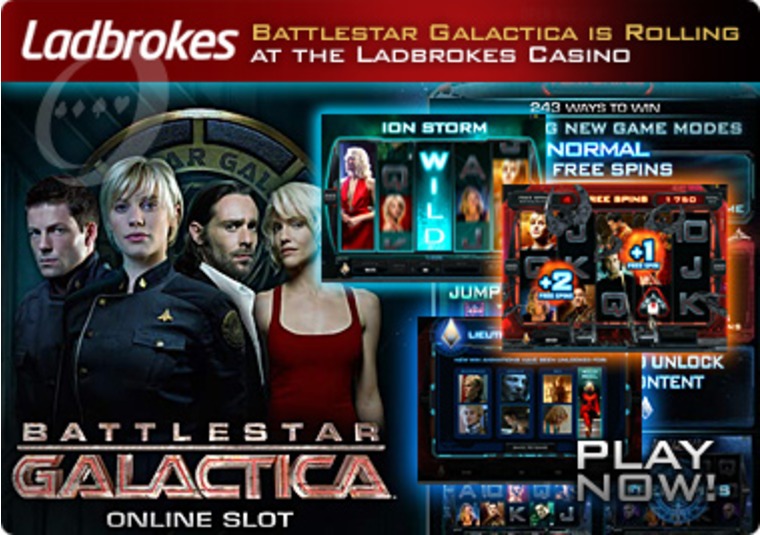 Battlestar Galactica is Rolling at the Ladbrokes Casino