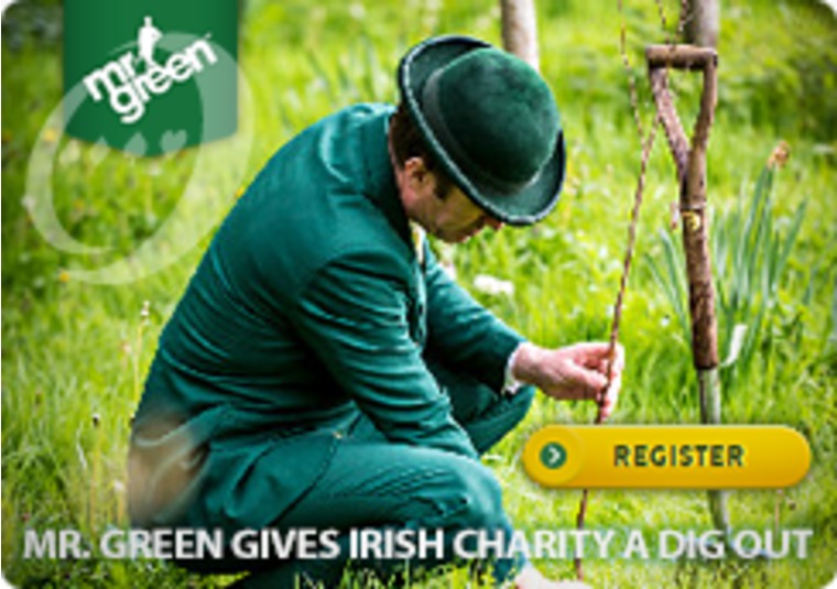 Mr Green Goes Green on Ireland's Green Fields