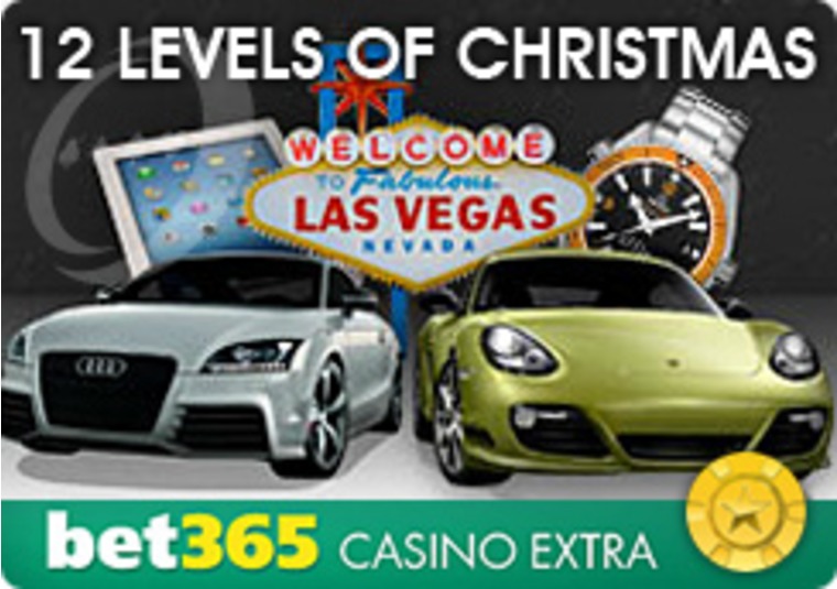 Bet365 Casino Presents 12 Levels of Christmas Promotion