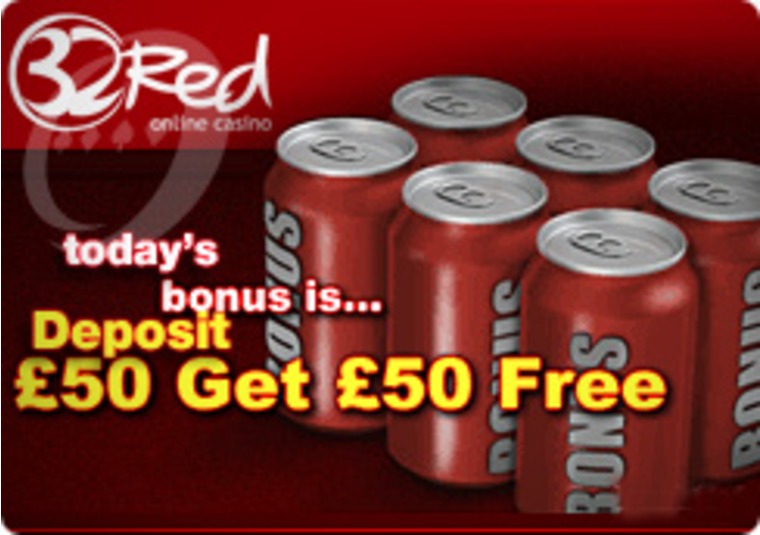 32Red Casino Presents Super Six Pack Bonuses