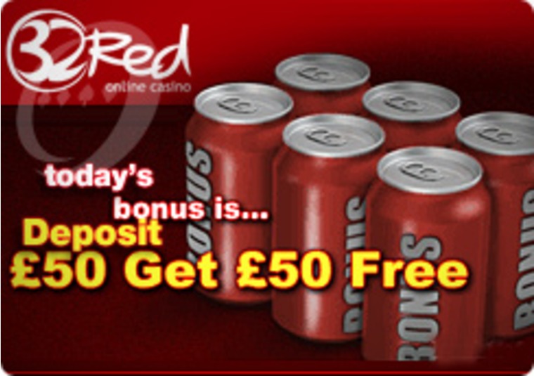 32Red Casino Presents Super Six Pack Bonuses