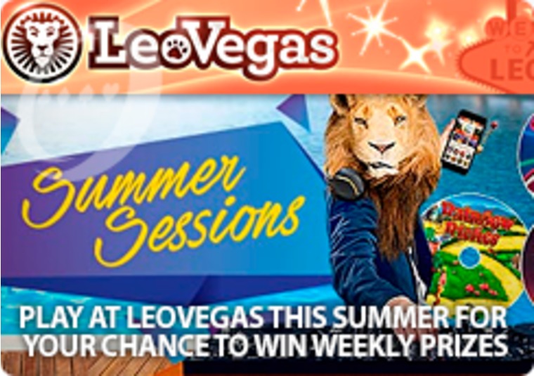 Play at LeoVegas this summer for your chance to win weekly prizes
