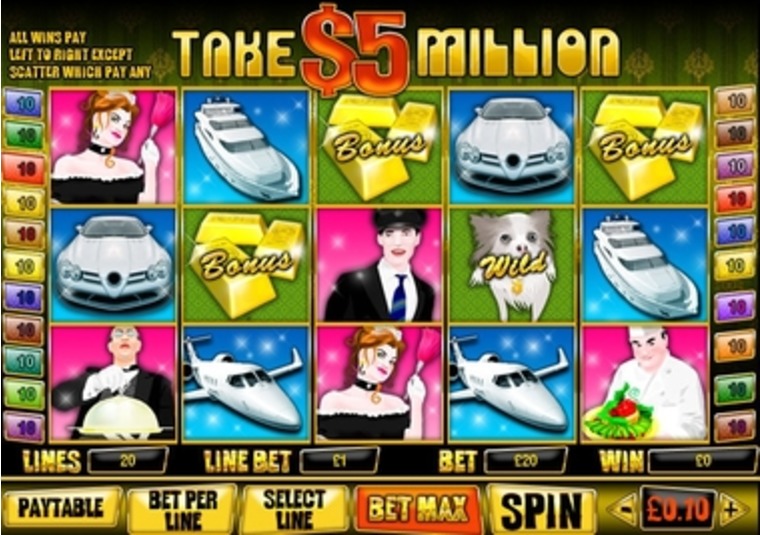 Take 5 Million Slot at William Hill