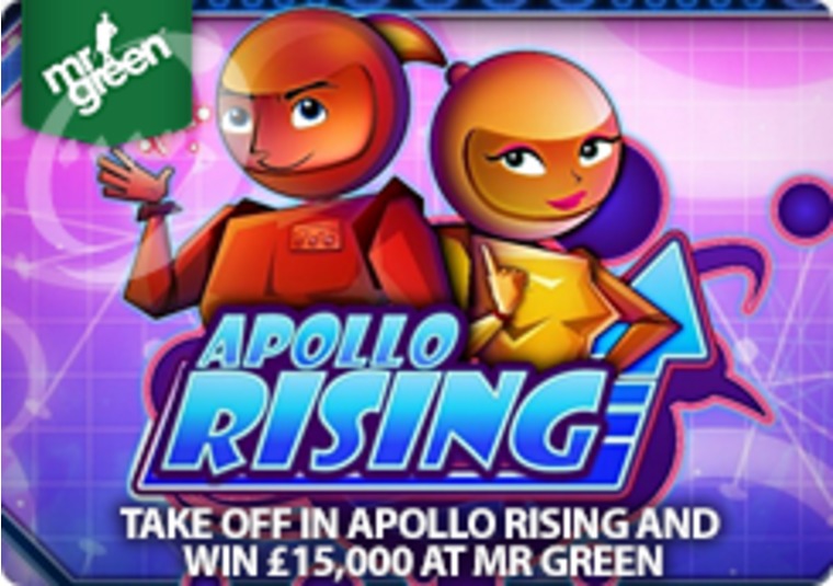 Take off in Apollo Rising and win 15,000 at Mr Green