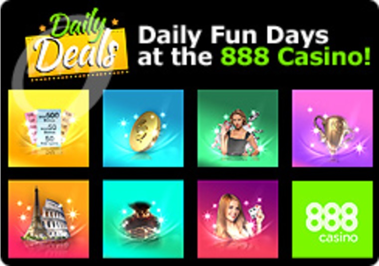 Daily Fun Days at the 888 Casino