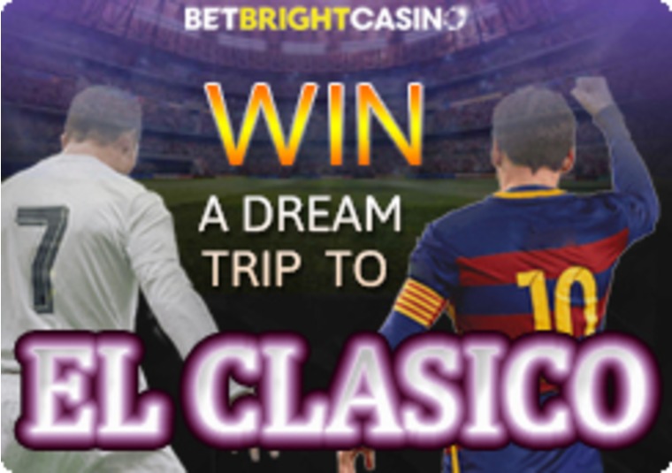 Win tickets to El Clasico and other great prizes at BetBright