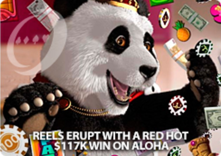 Lucky player nets $117k on Royal Panda slot