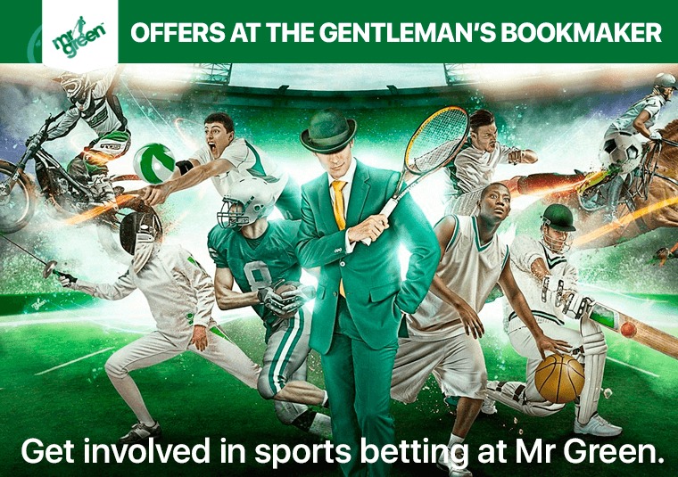 Get involved in sports betting at Mr Green