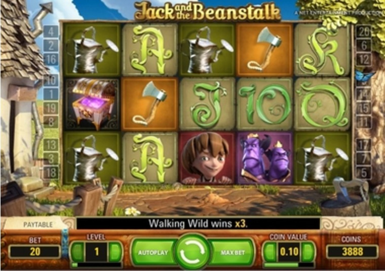 Jack and the Beanstalk Slot at Mr. Green