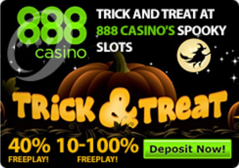 Trick and Treat at 888 Casino's Spooky Slots