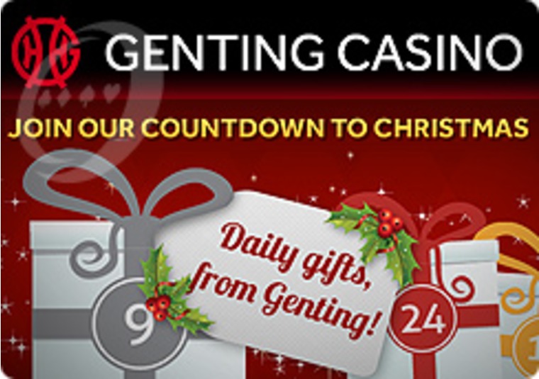 Visit the Genting Casino's Advent Calendar and Unwrap a Gift