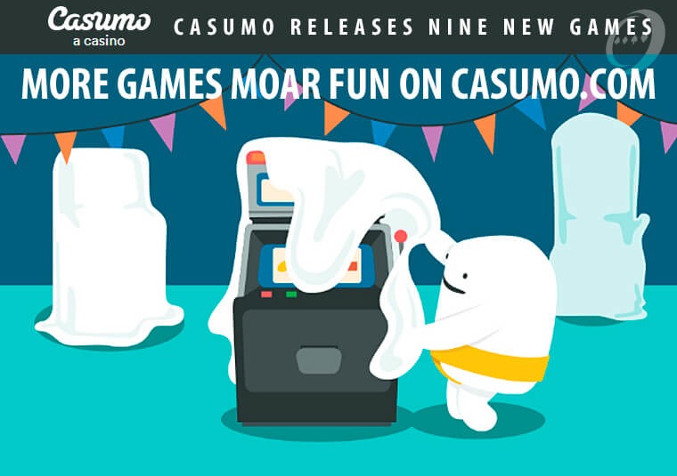 Casumo releases nine new games