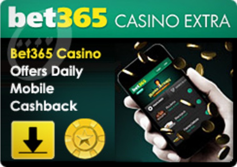 Bet365 Casino Offers Daily Mobile Cashback