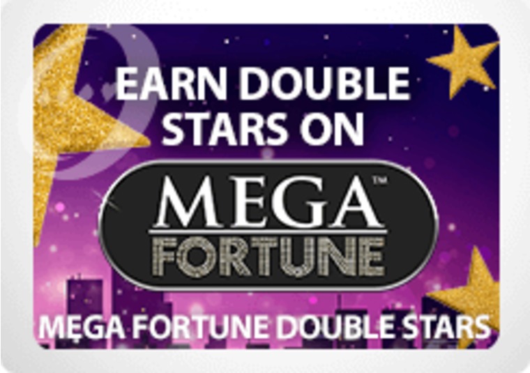 Earn double reward points playing Mega Fortune at bgo