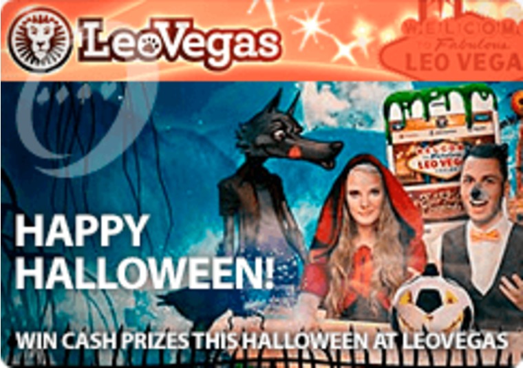 Win cash prizes this Halloween at LeoVegas