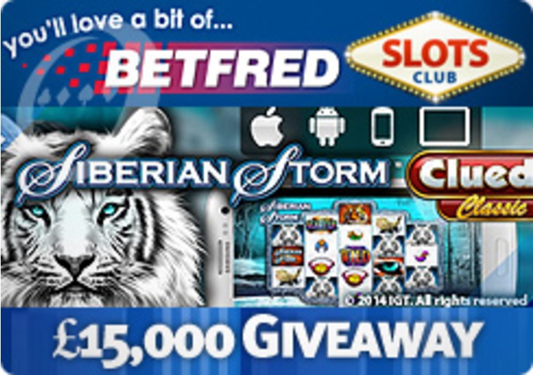 Wild Bonus Windfall 15,000 Giveaway at Betfred Games
