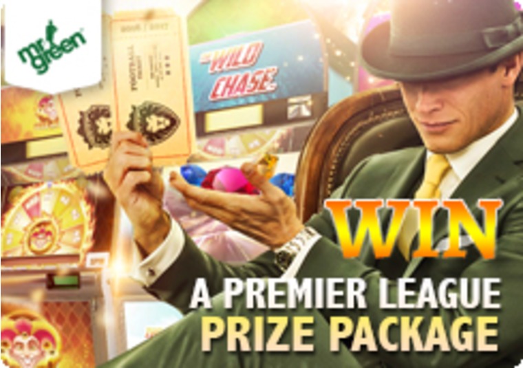 Win a VIP trip to a Premier League football match with Mr Green