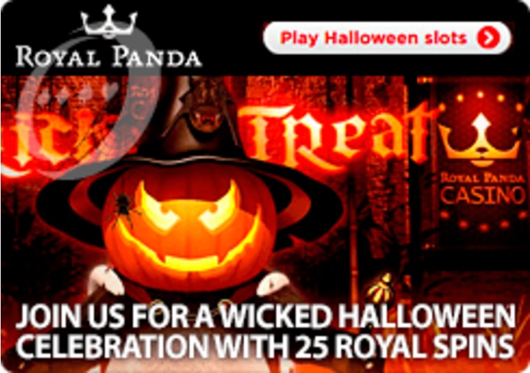 Get free spins on spooky games at Royal Panda this Halloween