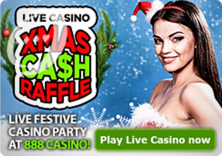 Live Festive Casino Party at 888 Casino