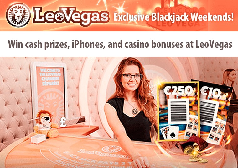 Win cash prizes, iPhones, and casino bonuses at LeoVegas