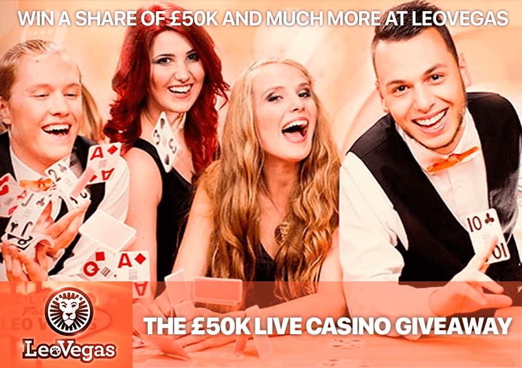 Win a share of 50k and much more at LeoVegas