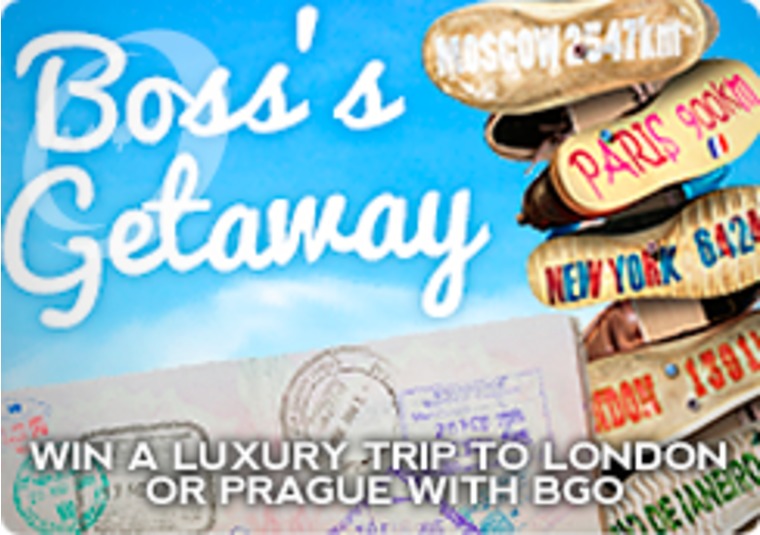 Win a luxury trip to London or Prague with bgo