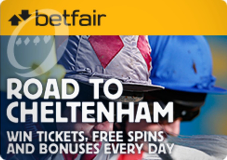 Check out the Road to Cheltenham at Betfair Casino