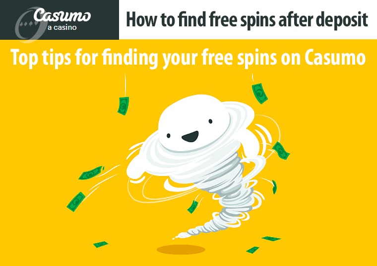 Top tips for finding your free spins on Casumo