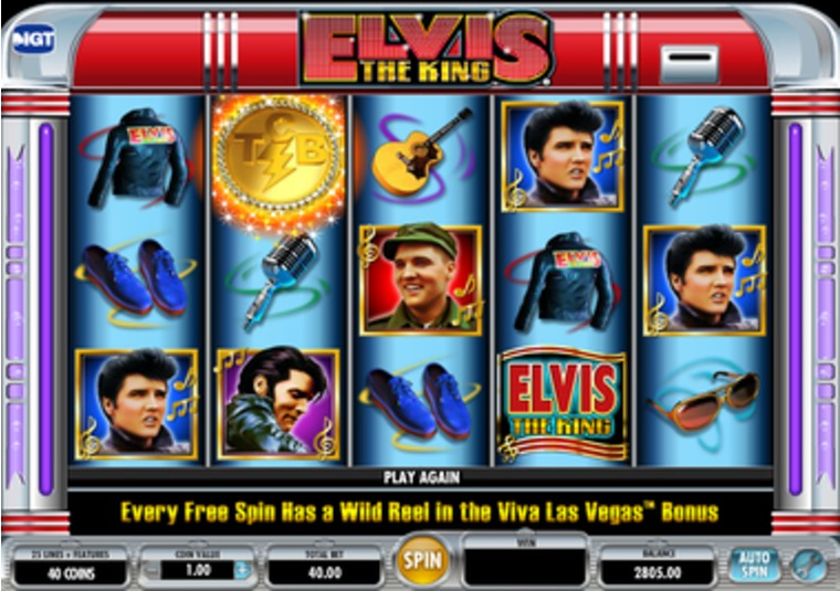 New Elvis The King Game at Mr Green