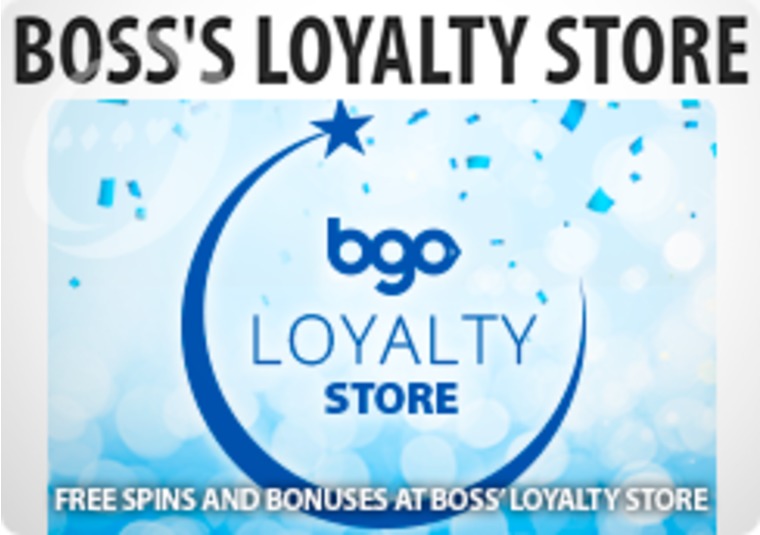 The Boss doors to the Loyalty Store are now open! 