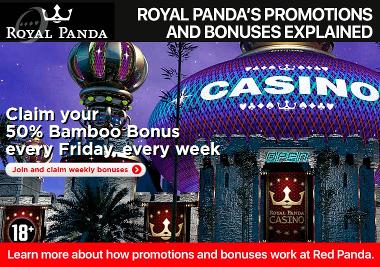 Learn more about how promotions and bonuses work at Red Panda