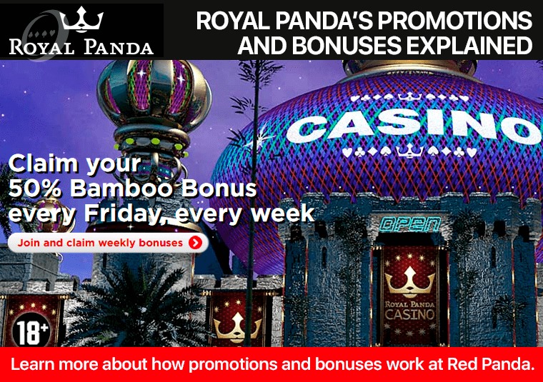 Learn more about how promotions and bonuses work at Red Panda