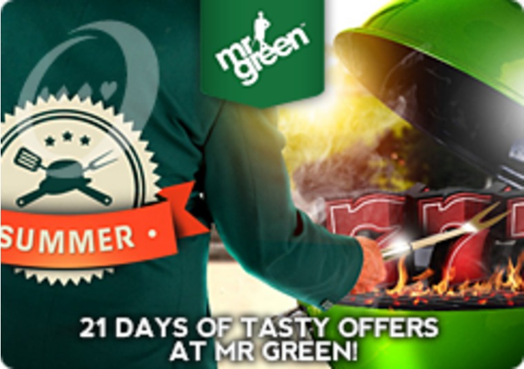21 Days of Tasty Offers at Mr Green