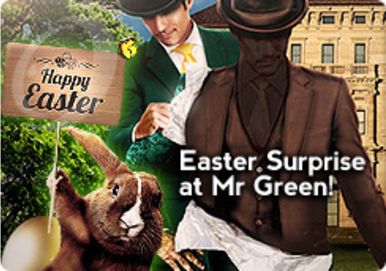 Easter Surprise at Mr Green