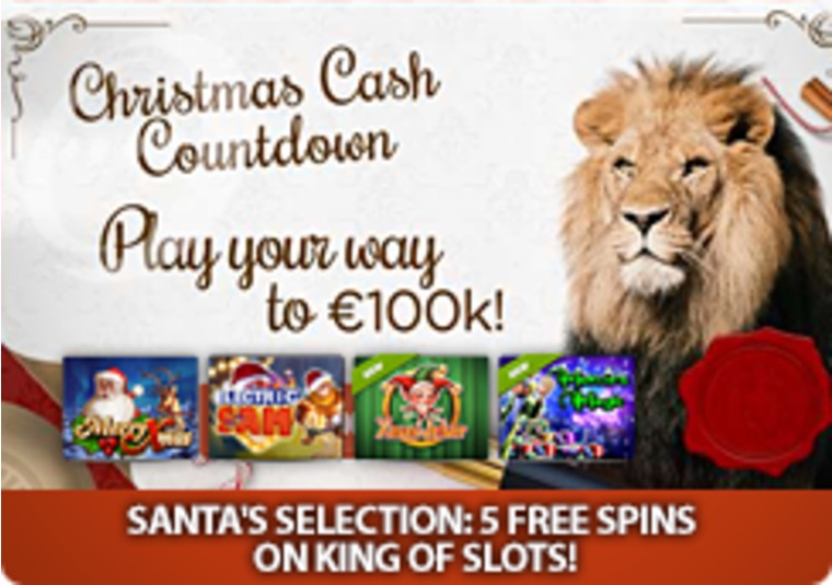 Get free spins in the run up to Christmas at LeoVegas