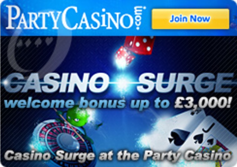 Casino Surge at the Party Casino