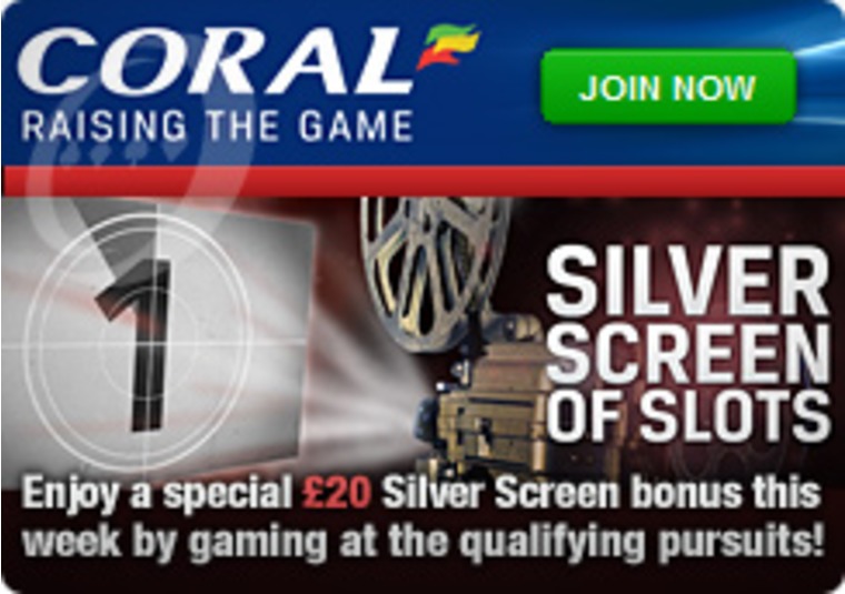 Silver Screen Slots at the Coral Casino