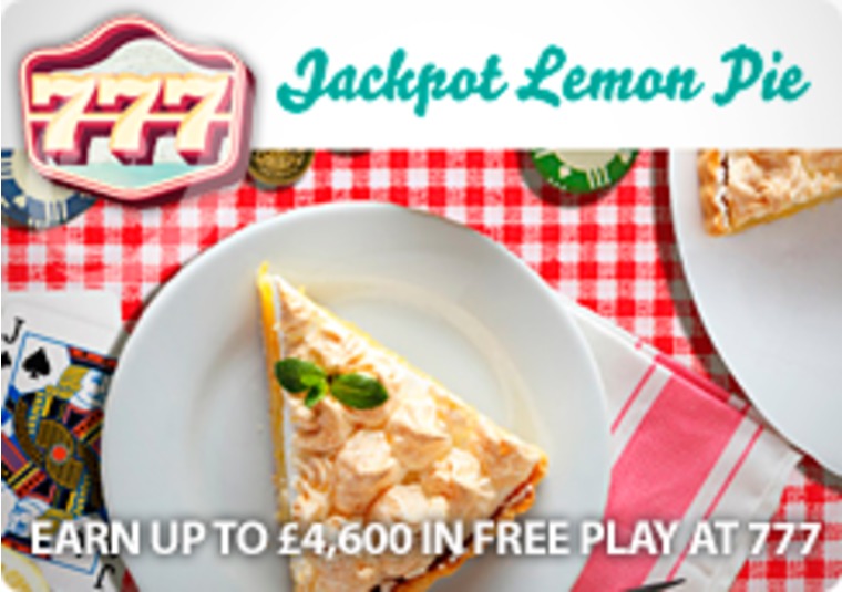 Earn up to 4,600 in free play at 777