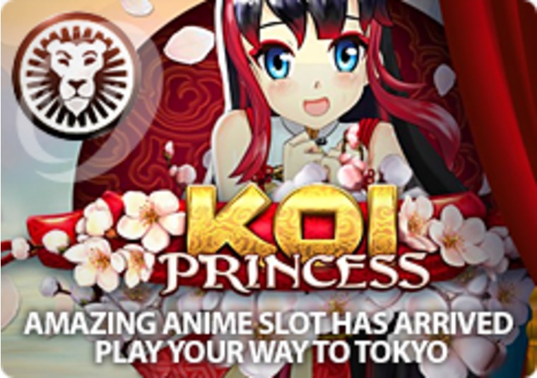 Win a trip to Tokyo by playing the new Koi Princess slot at LeoVegas