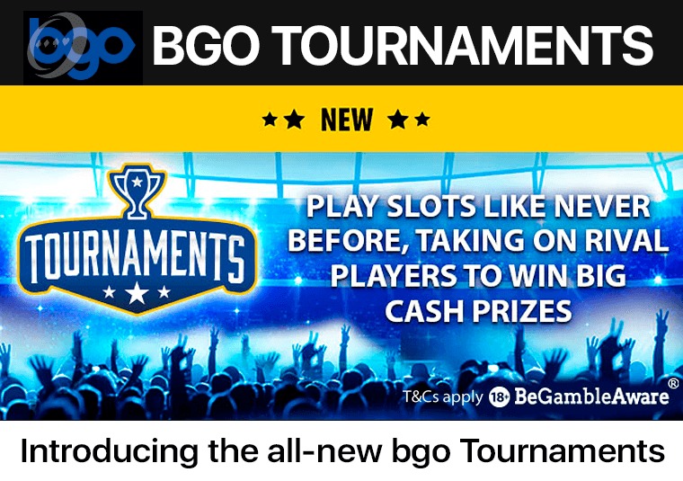 Introducing the all- new bgo Tournaments