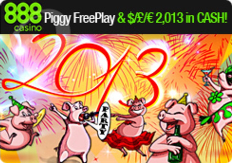 New Party Pigs Slot and Promo at 888 Casino