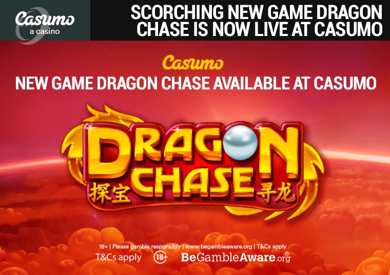 New game Dragon Chase available at Casumo