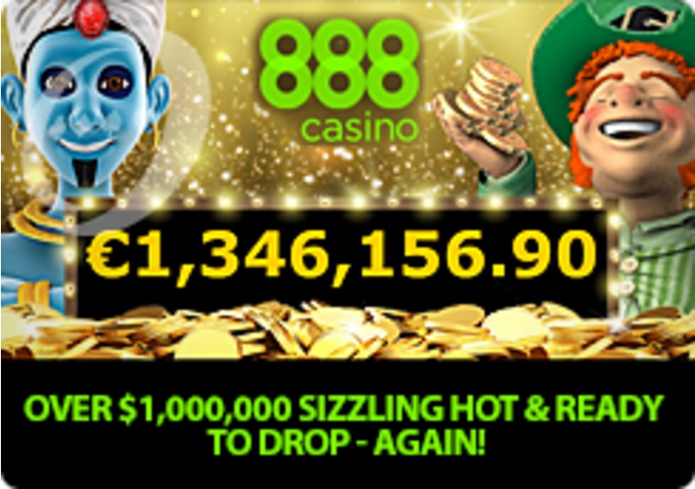Get up to 100 FreePlay and you could become an 888casino millionaire