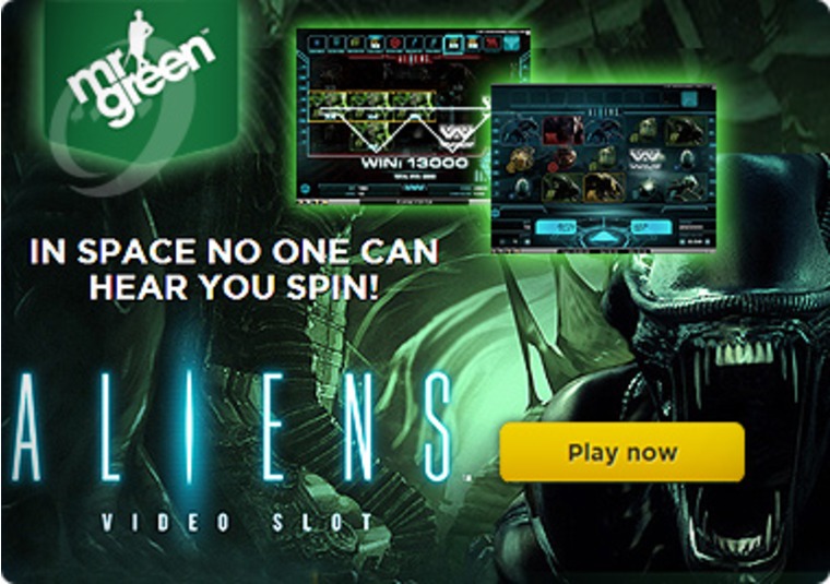 Aliens Video Slot Lands at Mr Green