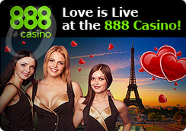 Love is Live at the 888 Casino