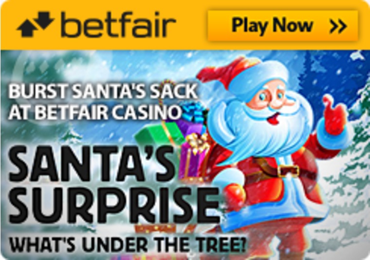 Burst Santa's Sack at Betfair Casino