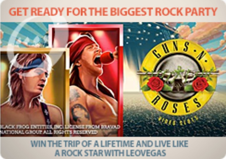 Win the trip of a lifetime and live like a rock star with LeoVegas