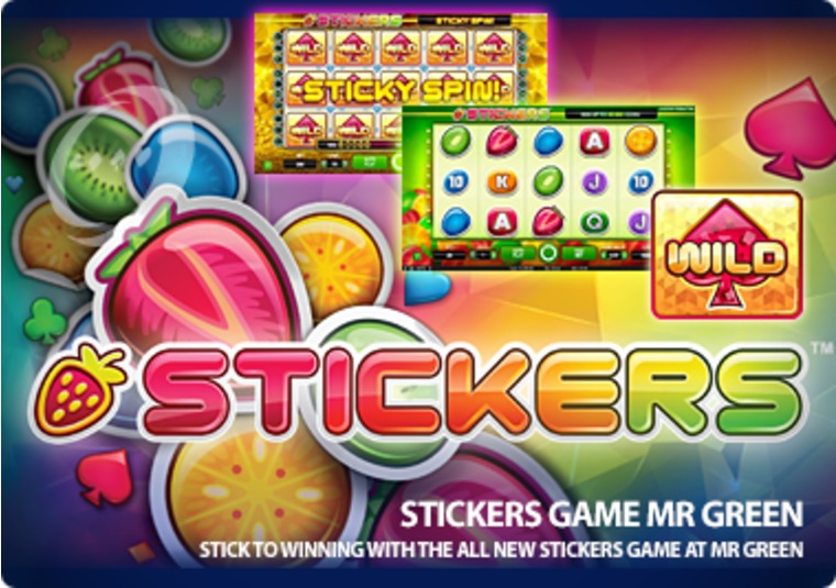 Stick to winning with the all new Stickers game at Mr Green